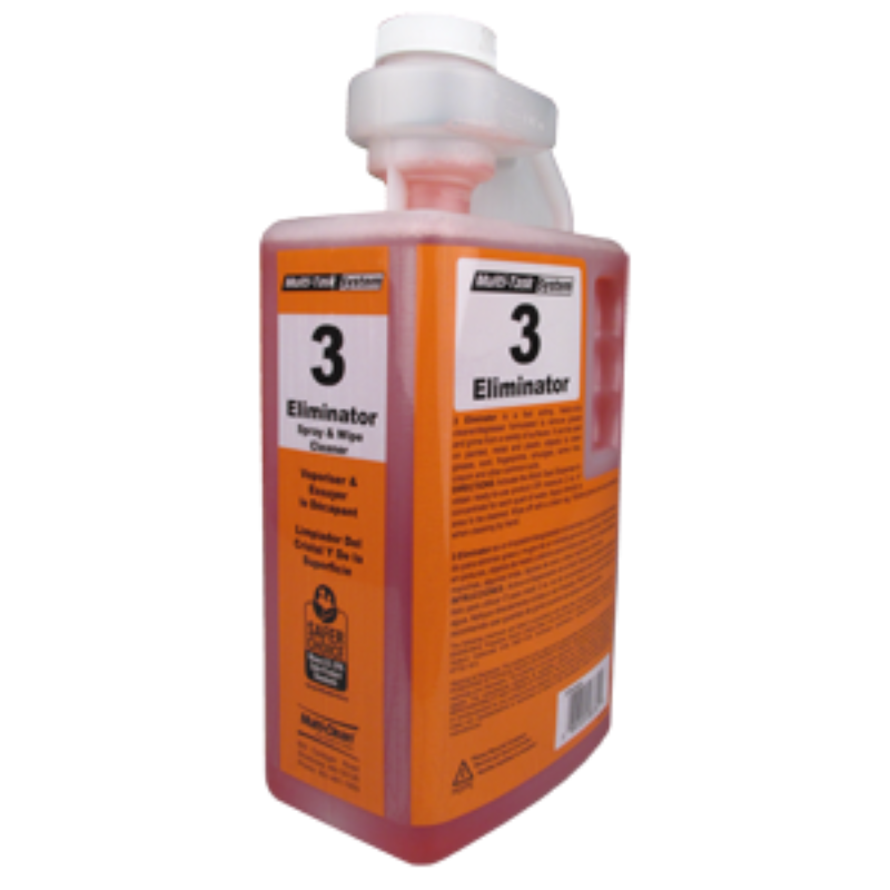 Eliminator 3 Foaming Spray & Wipe Cleaner
