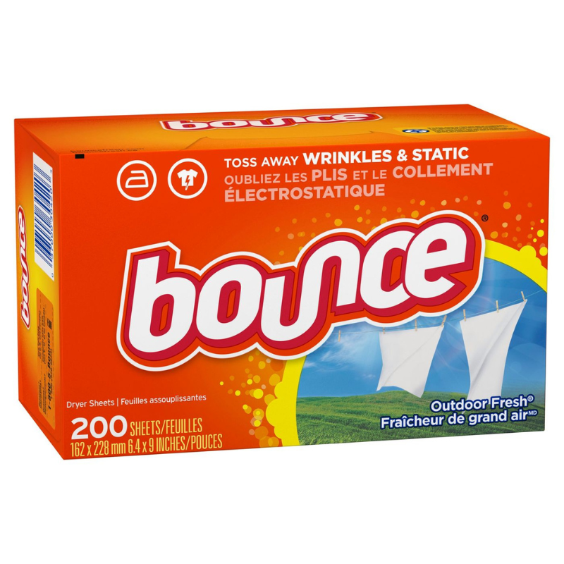 Bounce Dryer Sheet, Outdoor Fresh Scent