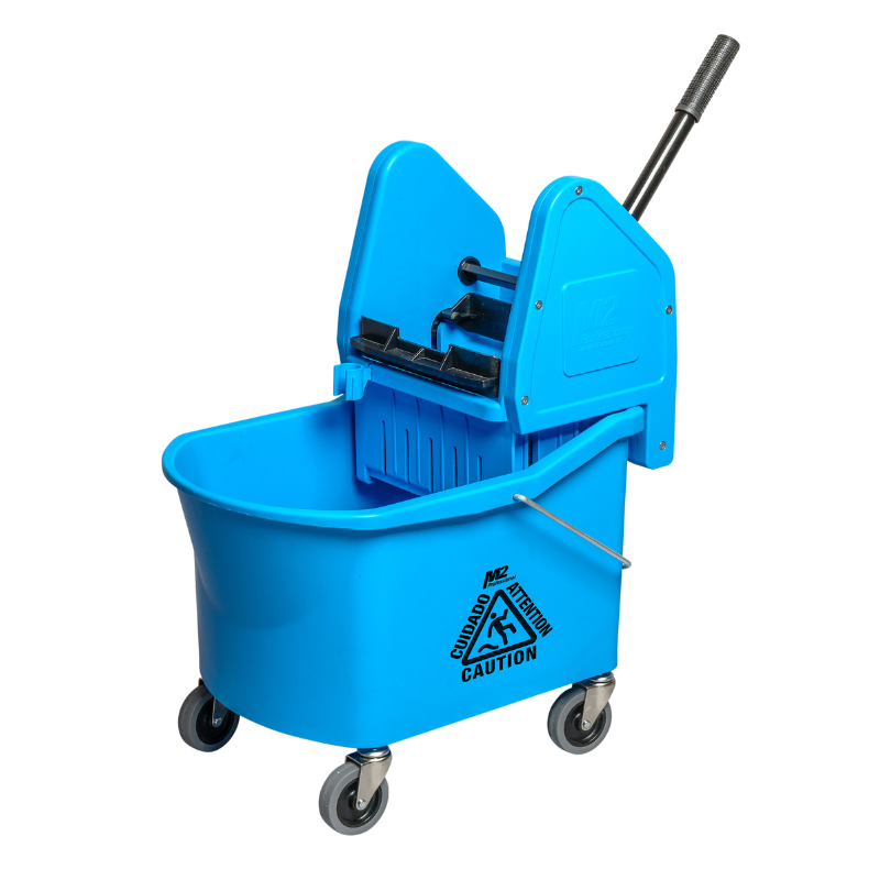 Grizzly Downpress Bucket & Wringer Combo 32qt Blue