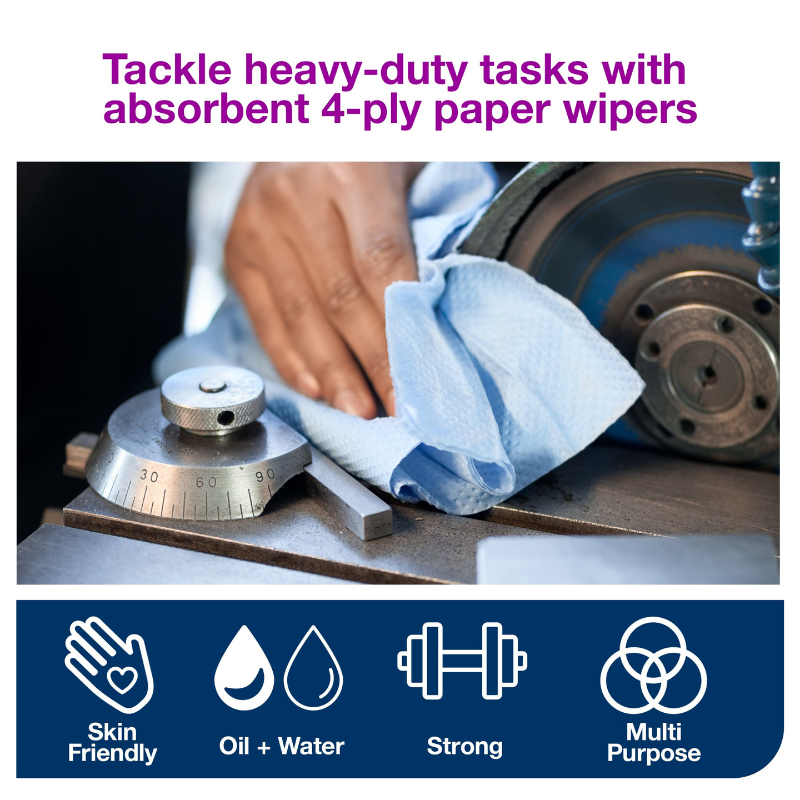 Tork Industrial Centrefeed Advanced 4-Ply Paper Wiper