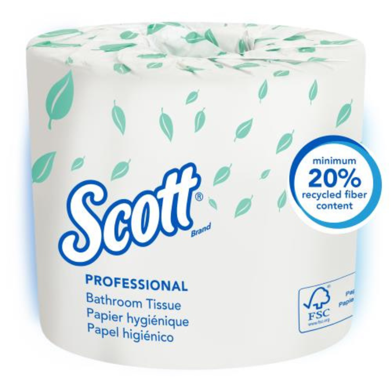Scott Standard Roll Bathroom Tissue