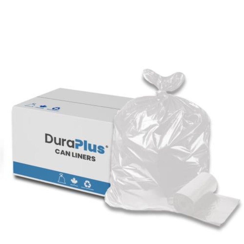 20 x 22 Clear Roll Bags, 6 mic.