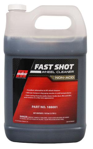 Fast Shot; Non Acid, Wheel and Tire Cleaner