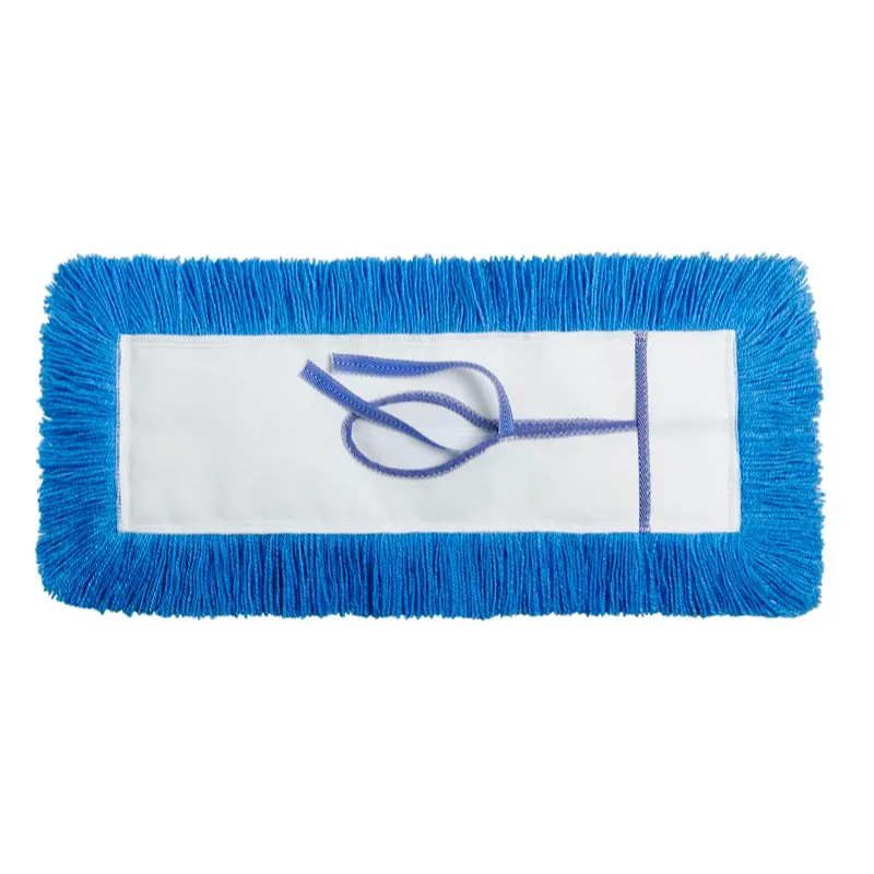 STATIC-H Dust Mop - Blue - Keyhole Backing 48