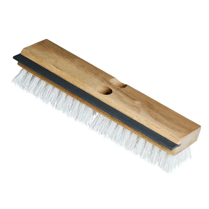 Wood Deck Brush with Squeegee - Poly - 11