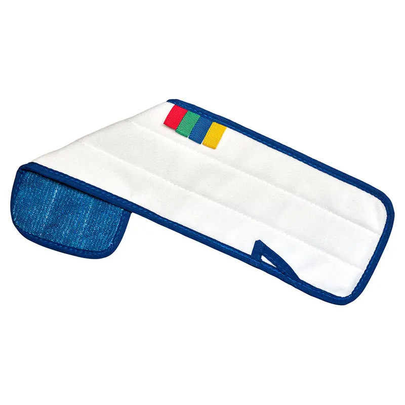 Microfiber Flat Wet Mop Pad - 18" Blue