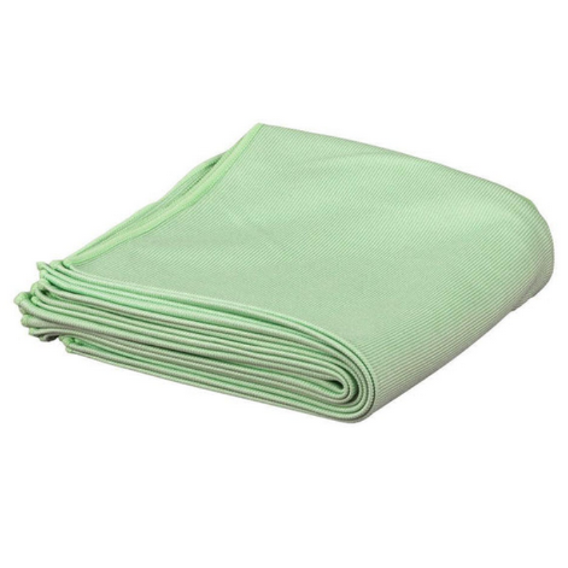 Glass Microfiber Cloths - Green - 16x16 - 280GSM
