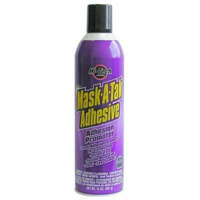 Mask-A-Tak Adhesion Promoter for Carpet Adhesive Film