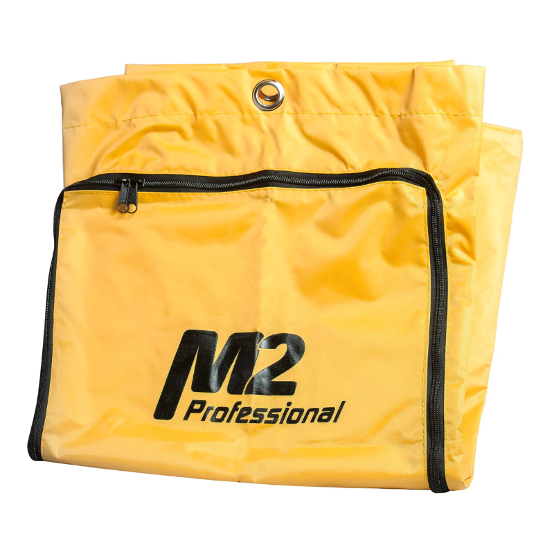 Janitor Cart w Zippered Bag - Blue