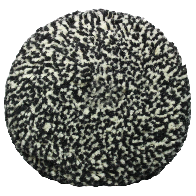 9” Black & White Wool Pad
