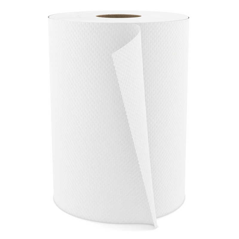 Cascades White Hand Towel Rolls 8" x 350'