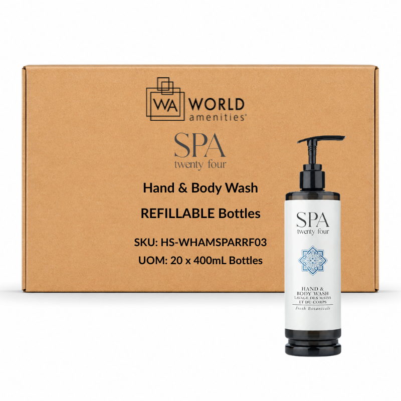 Spa Rituals Hand & Body Wash Pump Refillable Bottle 400mL