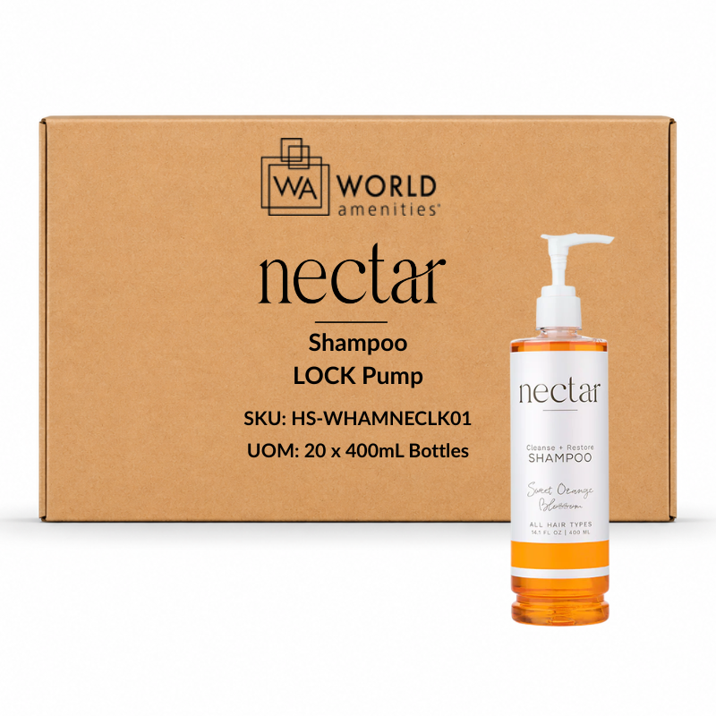 Nectar Shampoo LOCK Pump Bottle 400mL