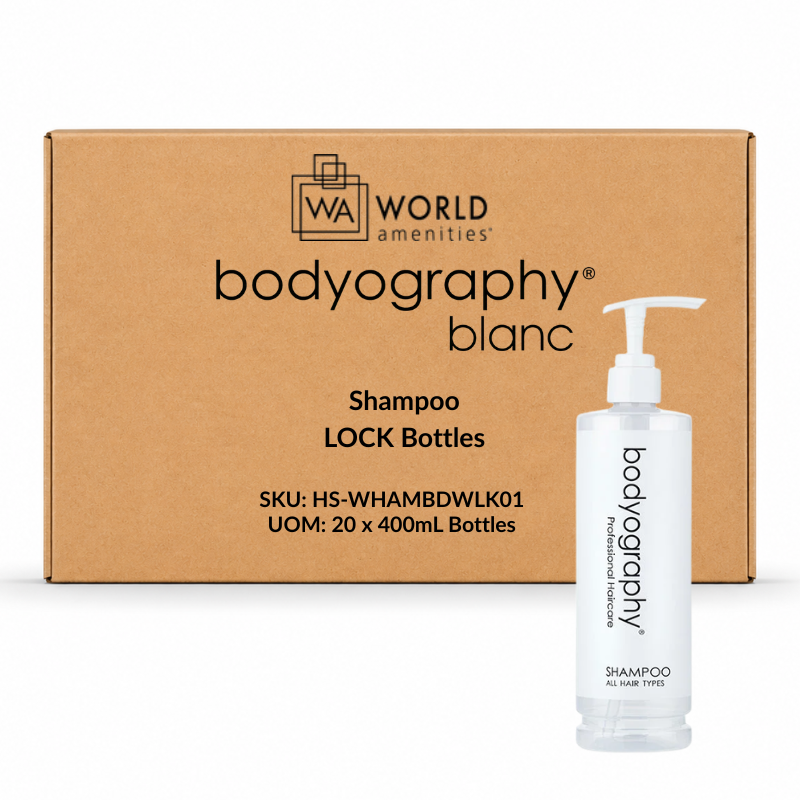 Bodyography Blanc Shampoo LOCK Pump Bottle 400mL
