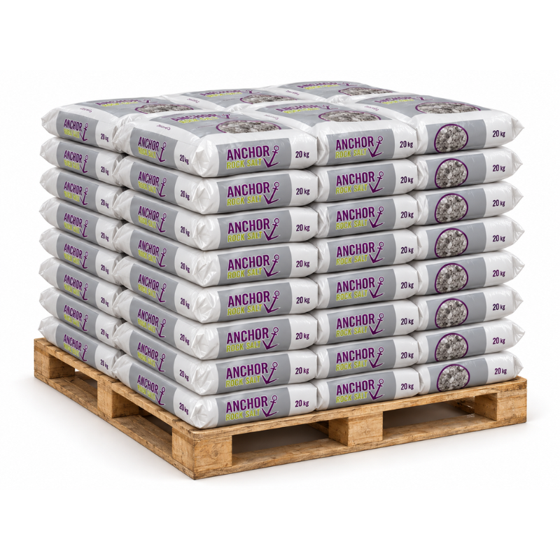 Rock Salt - Each (Single Item 44lb) Bag