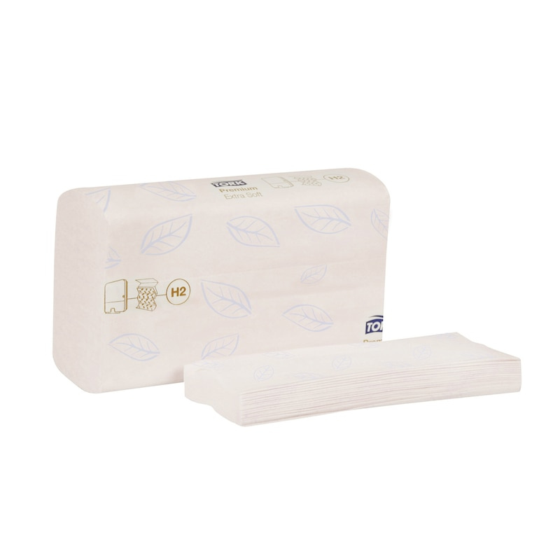 Tork Xpress® Soft 2-Ply Multifold Hand Towel – White, 94 Towels/Pack, 16 Packs/Case, H2