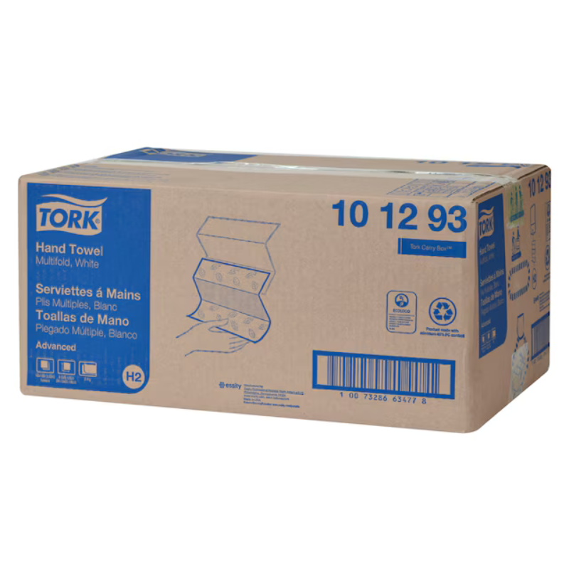 Tork Advanced Xpress® 2-Ply Multifold Hand Towel – 189 Towels/Pack, 16 Packs/Case