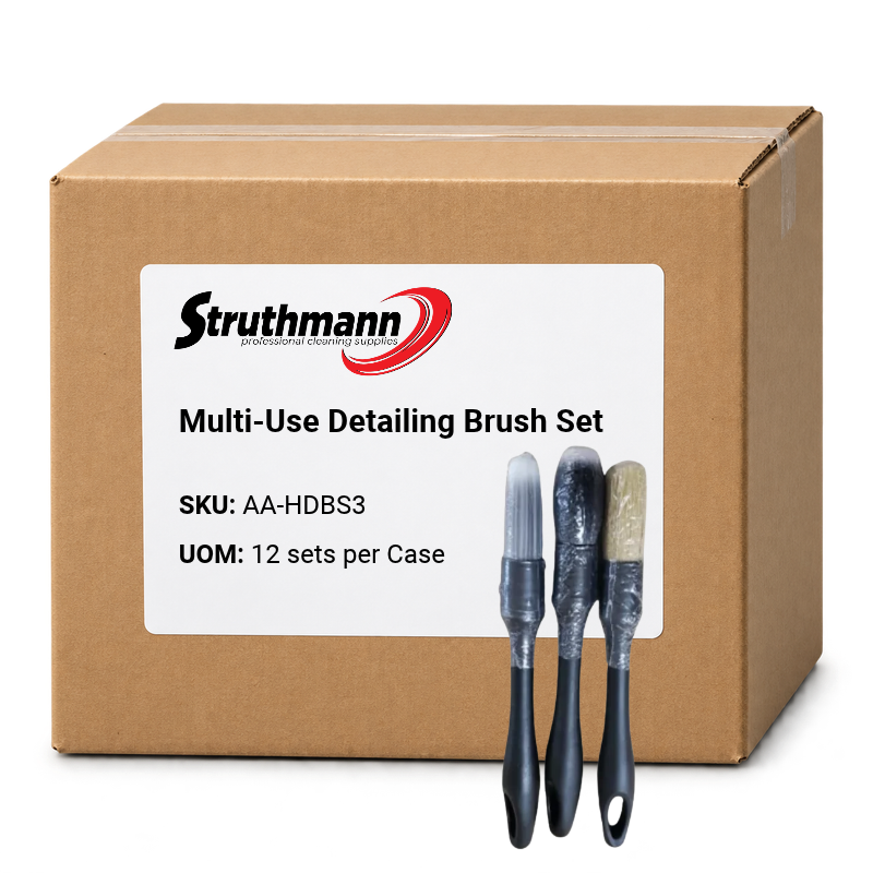 Multi-Use Detailing Brush Set (pack of 3)