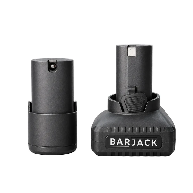 Barjack 3" Cordless Angled Dual Action Polisher – 12mm Orbit AKA "The Raven"