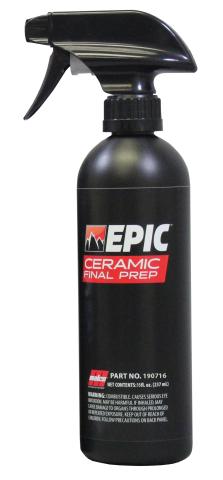 Epic Ceramic Final Prep Wipe 16oz bottle