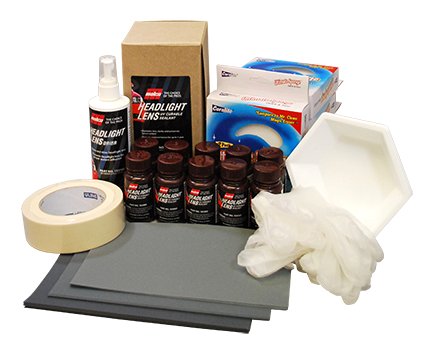 Headlight Restoration Wipe On Kit