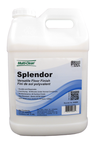 Splendor Floor Finish 9.45L Jug