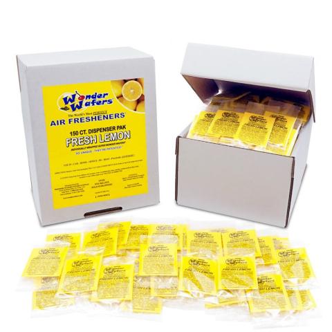 Wonder Wafers Air Freshener Individually Wrapped Moisture Barrier 150 Count