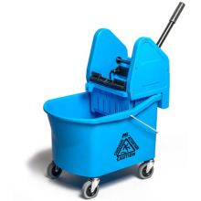 Grizzly Downpress Bucket & Wringer Combo 32qt Blue