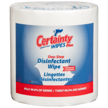 Certainty Plus Disinfectant Wipes Fragrance Free800 count