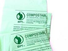 Compostable, 17 x 17 Garbage Bags 500/case