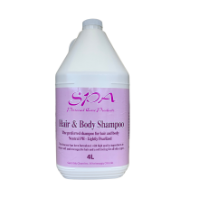 Spa Hair and Body Shampoo 4L Gallon Jug