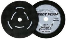 Pad; Foam, Waffle 8", Cool-It Black - Finishing