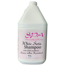 Spa White Satin Shampoo 4L Gallon Jug