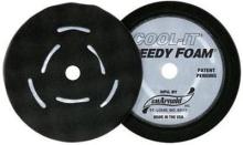 Pad; Foam, Waffle 8", Cool-It Black - Finishing AA-S44458